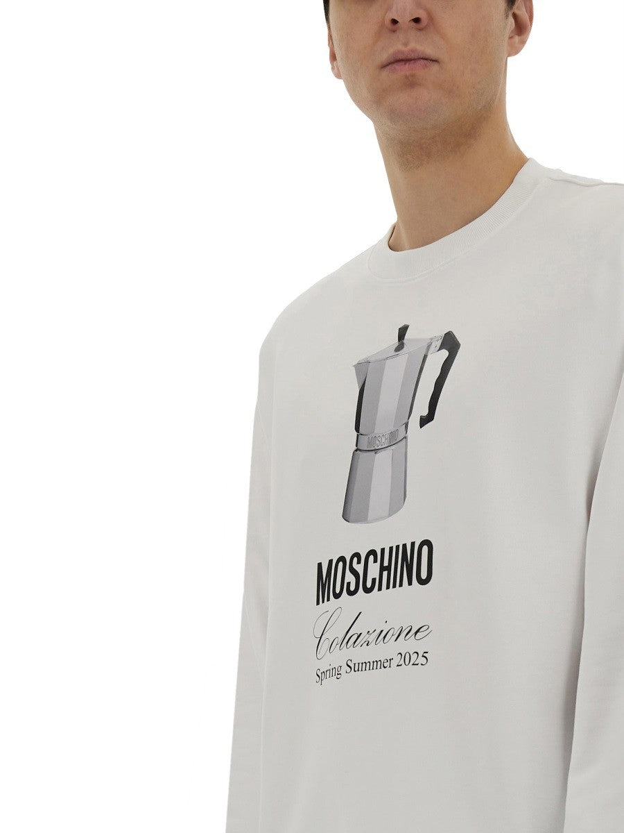 Moschino "BREAKFAST" SWEATSHIRT