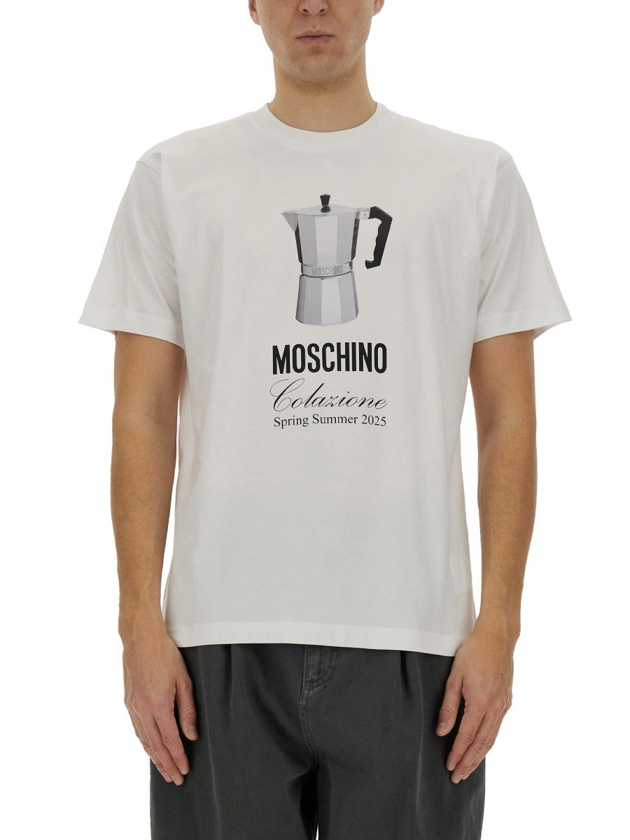 Moschino "BREAKFAST" T-SHIRT