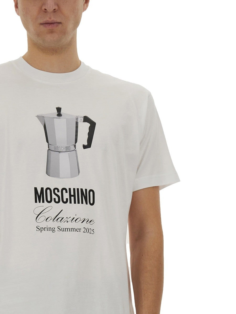 Moschino "BREAKFAST" T-SHIRT