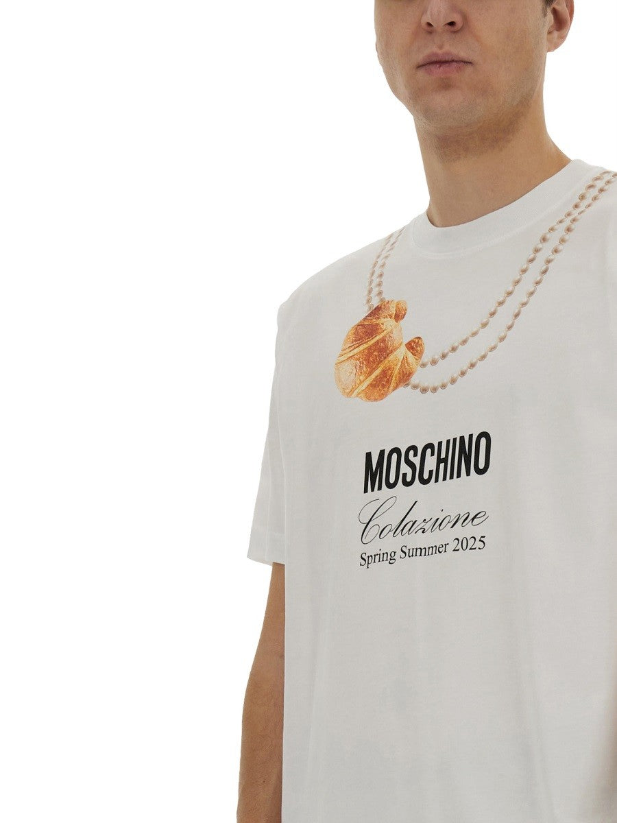 Moschino "BREAKFAST" T-SHIRT