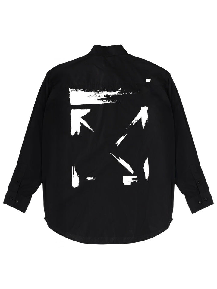 Off-white "BRUSH ARROW" SHIRT