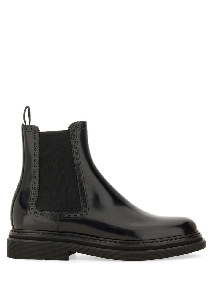 Dolce & Gabbana BRUSHED LEATHER BOOT