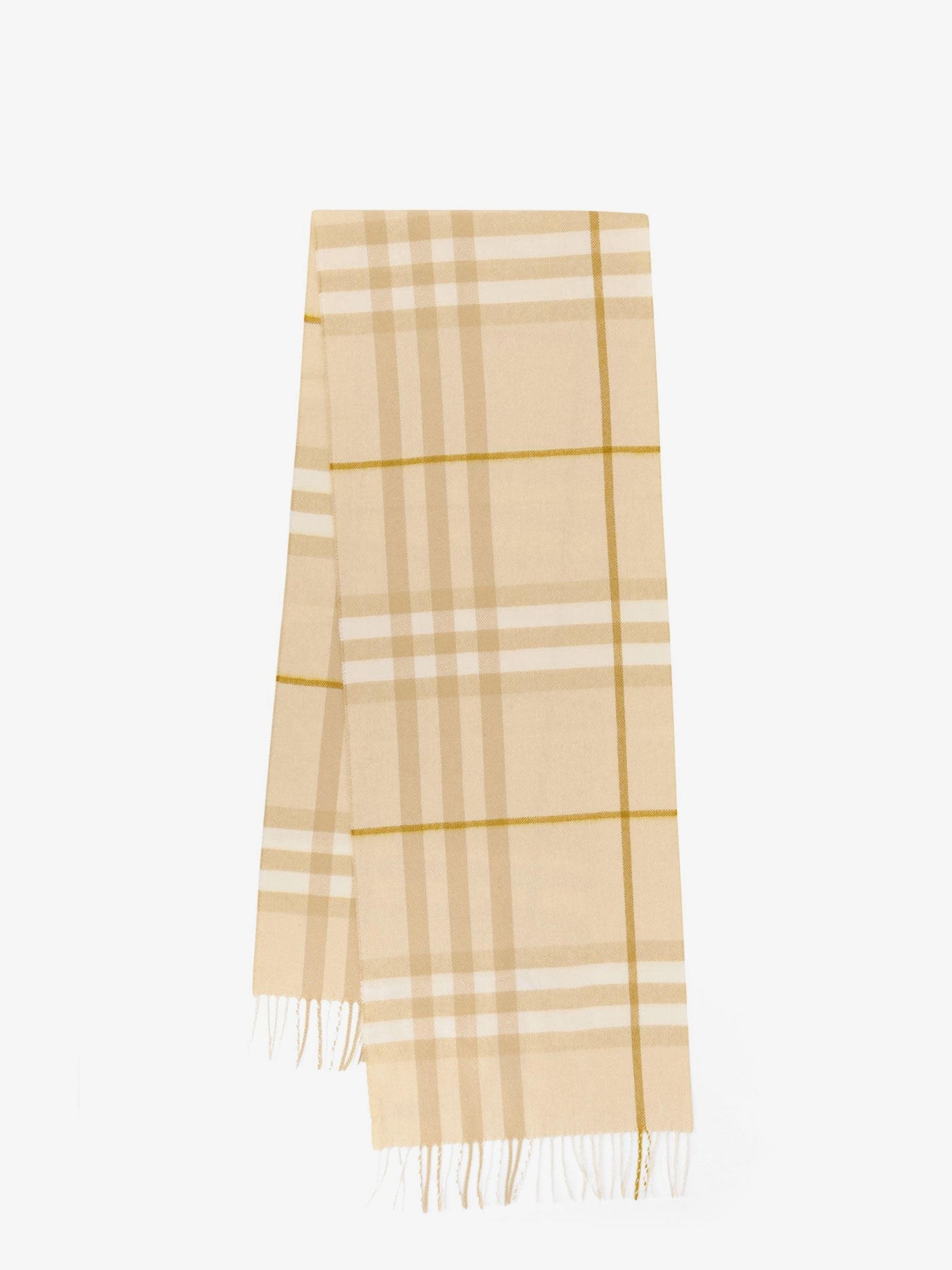 Burberry Burberry Check cashmere scarf