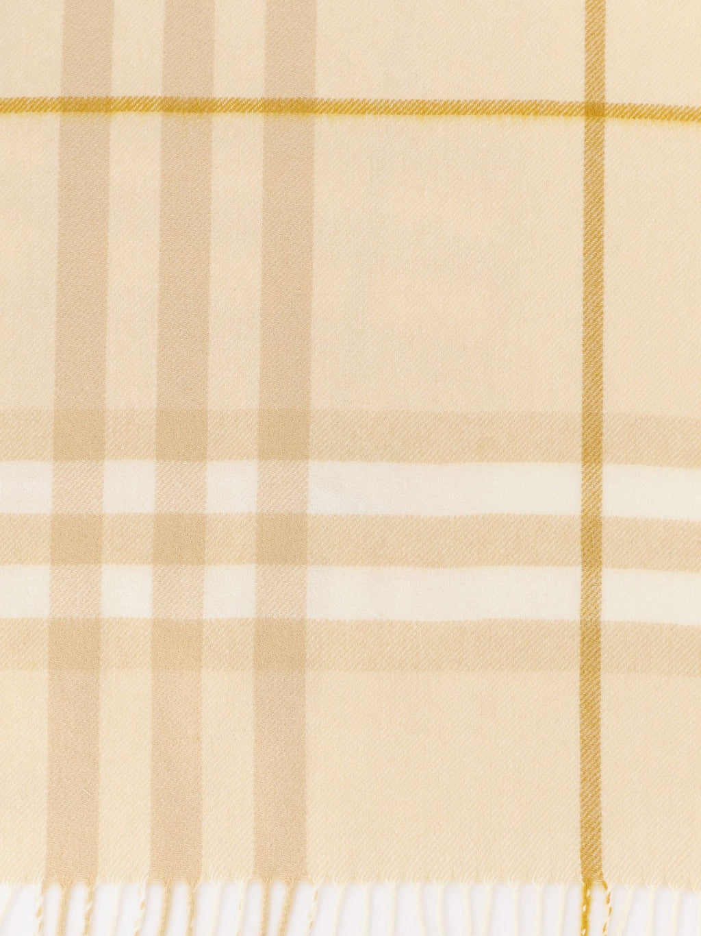 Burberry Burberry Check cashmere scarf