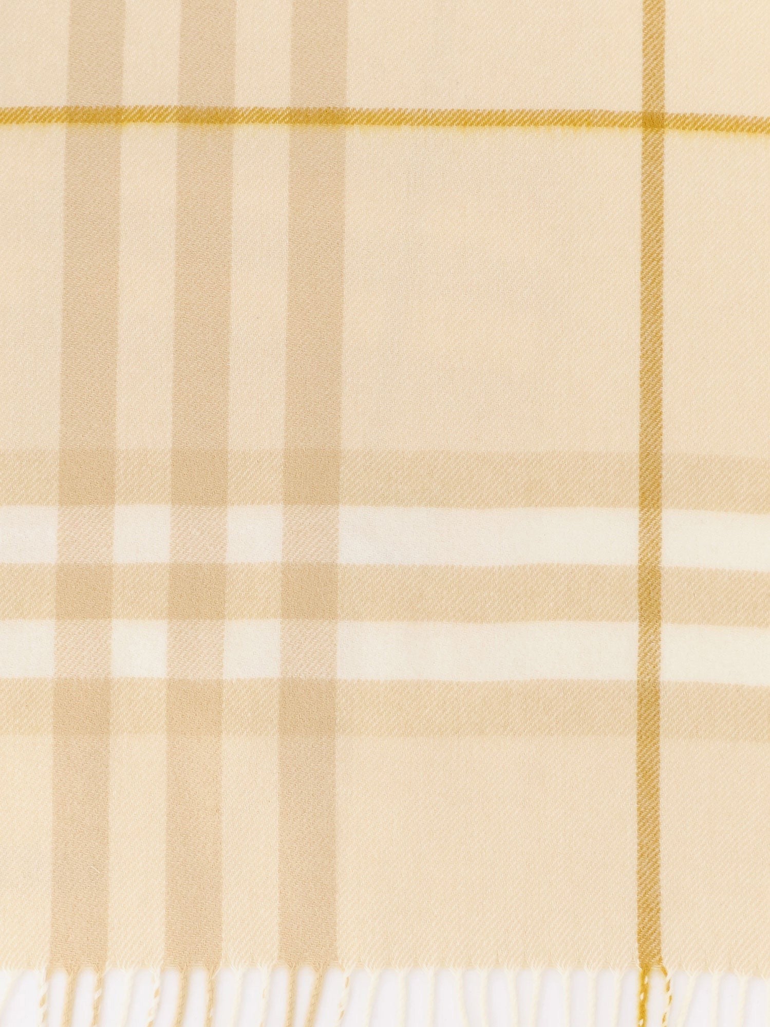 Burberry Burberry Check cashmere scarf