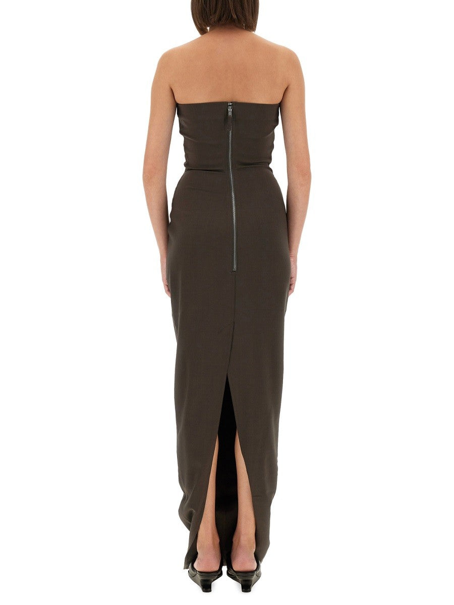 RICK OWENS BUSTIER DRESS