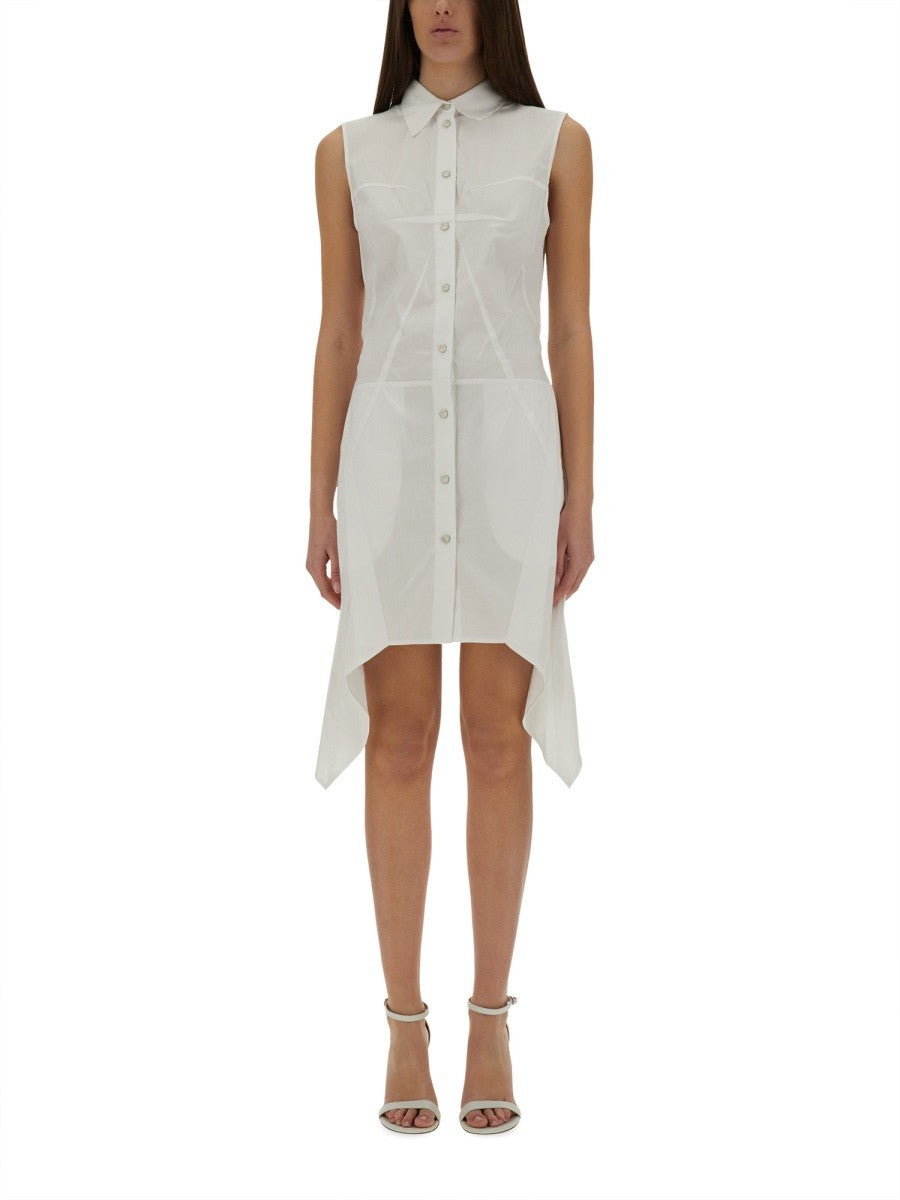 Helmut Lang BUSTIER SHIRT DRESS