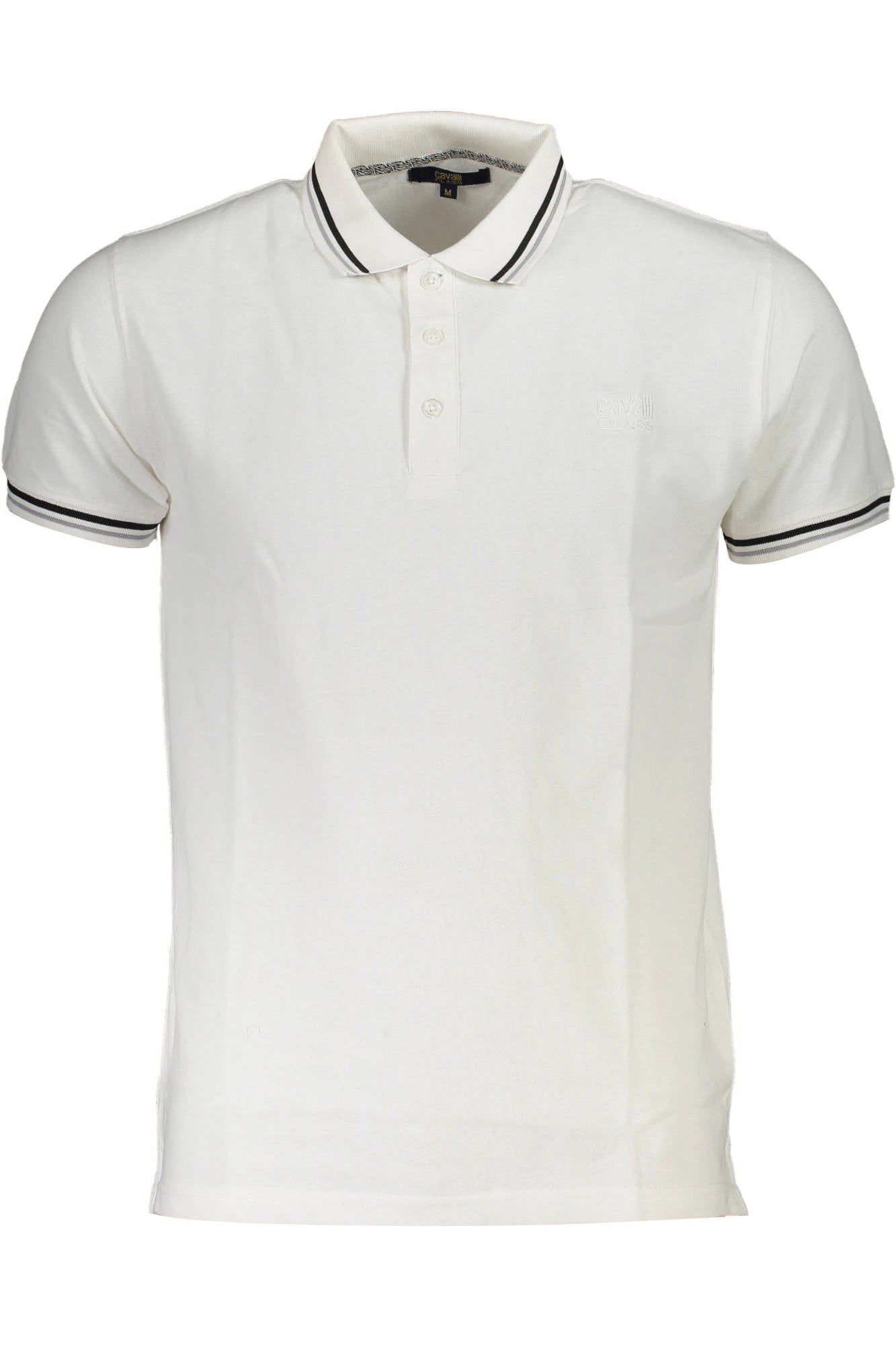 CAVALLI CLASS POLO SHORT SLEEVES MEN WHITE