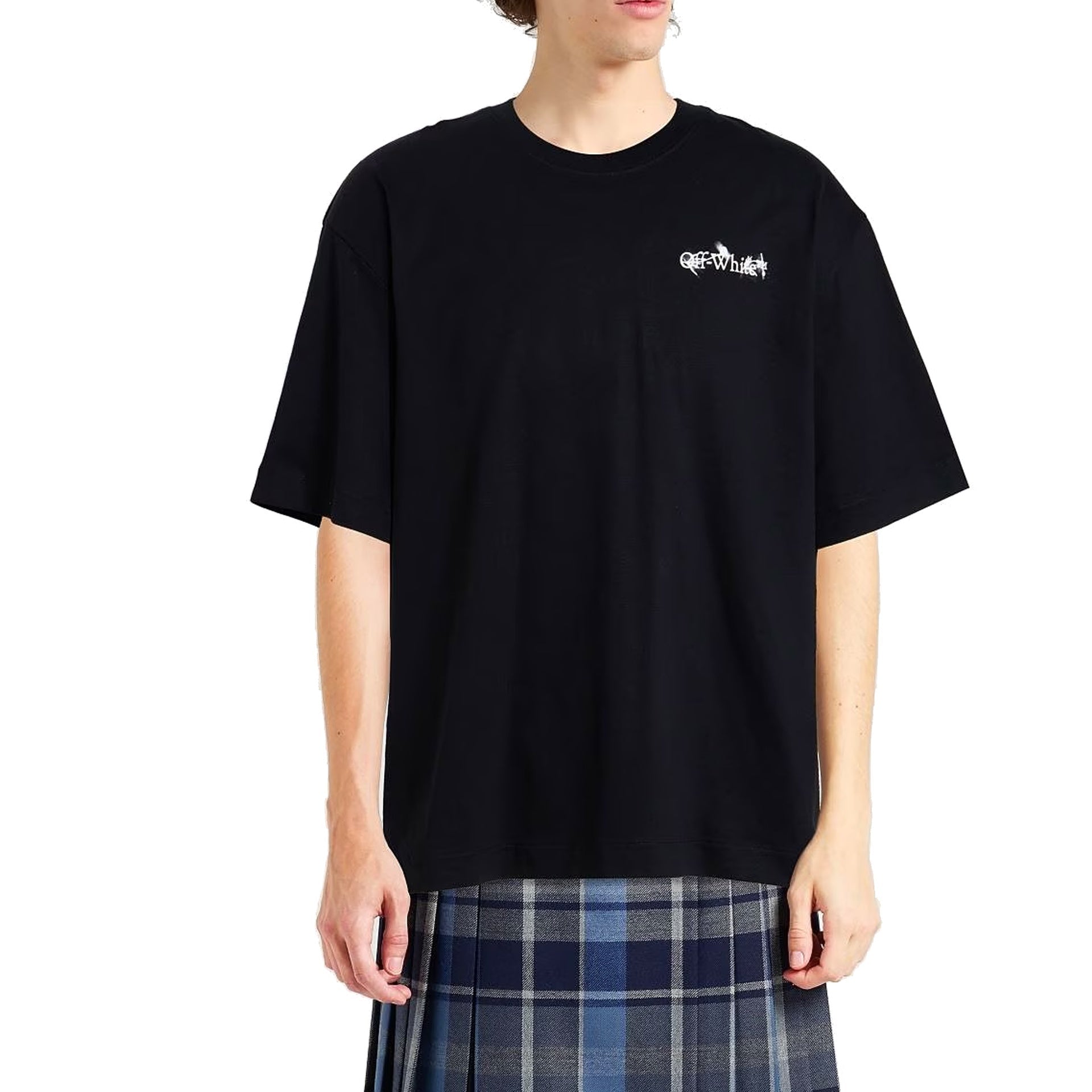 Off - White Logo T-shirt - MEN CLOTHING - OFF - WHITE - Tluxy New