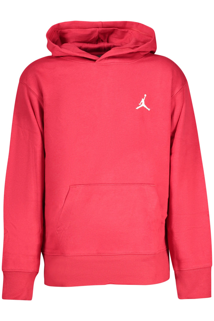 JORDAN RED ZIP-UP SWEATSHIRT FOR KIDS