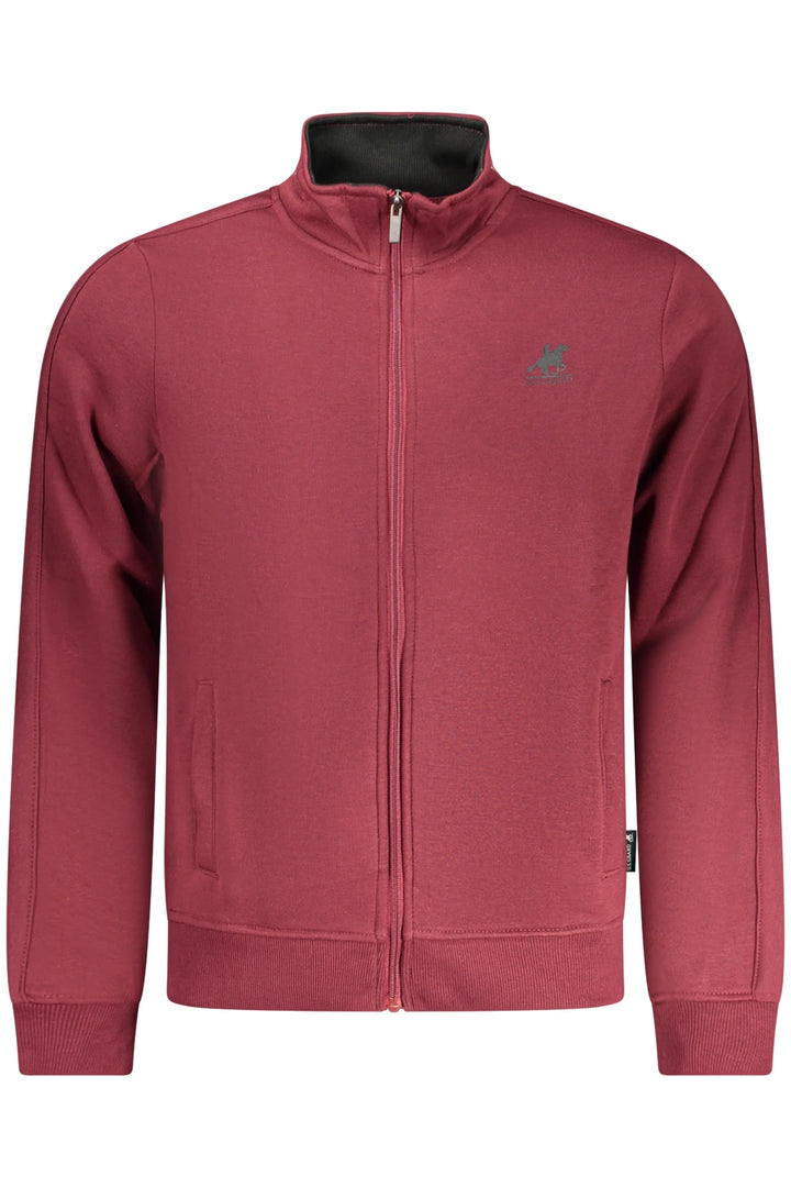 US GRAND RED MEN&#39;S ZIP-UP SWEATSHIRT
