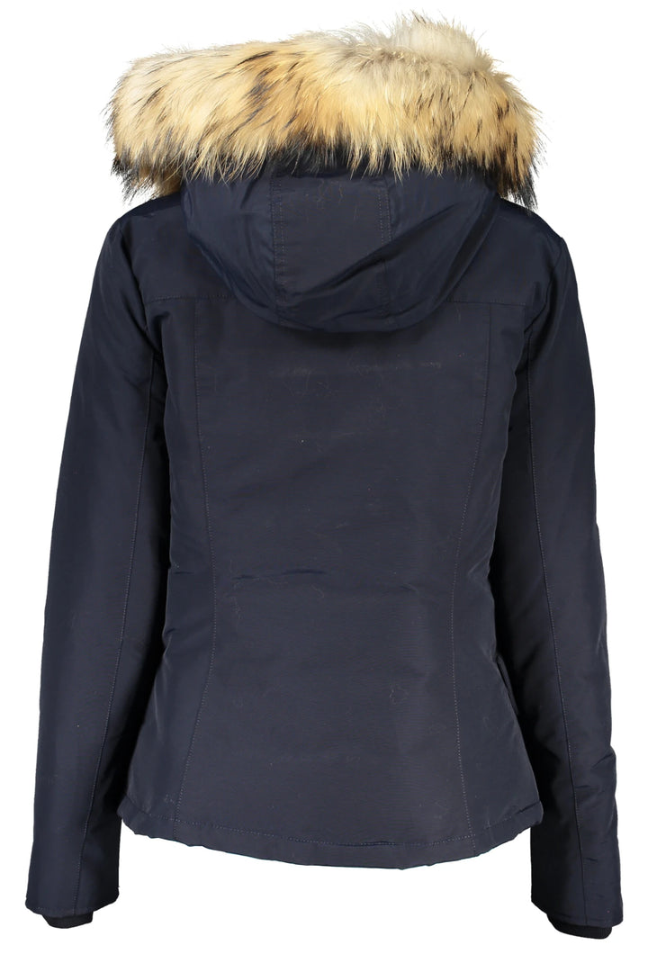 WOOLRICH BLUE WOMEN&#39;S JACKET