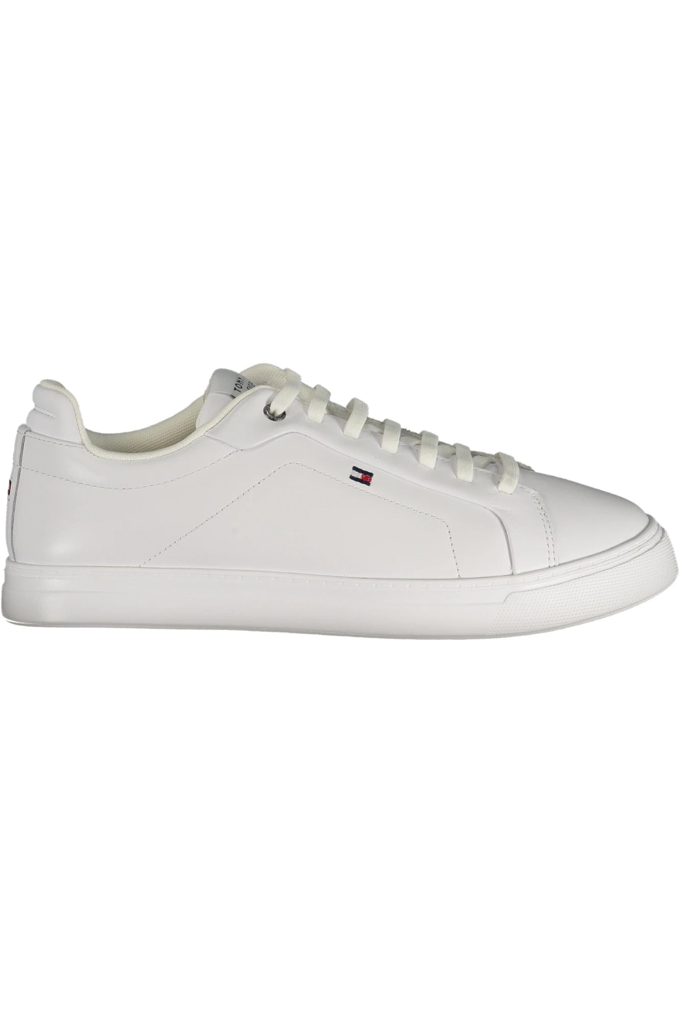 TOMMY HILFIGER MEN&#39;S WHITE SPORTS SHOES