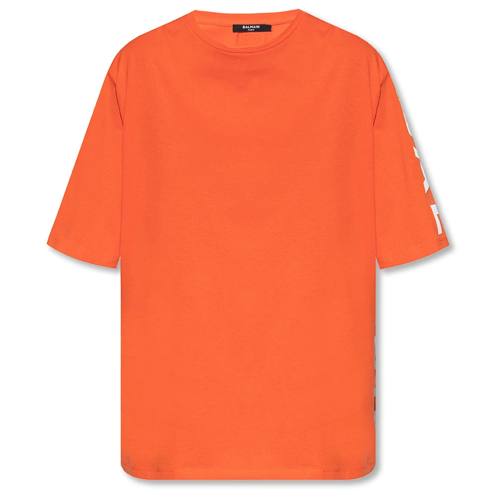 Balmain T-shirt & Top Orange Man
