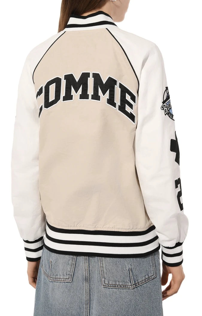 Comme Des Fuckdown Jackets Beige Woman