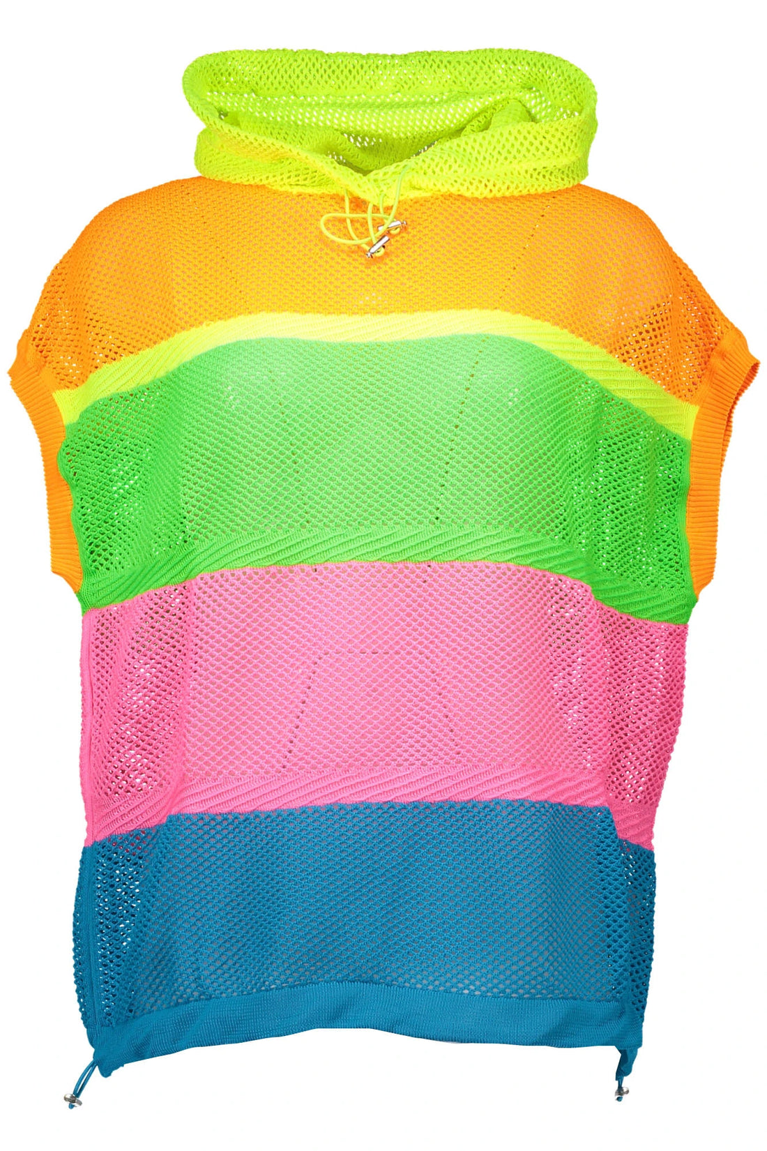 LOVE MOSCHINO MULTICOLORED WOMAN SWEATER