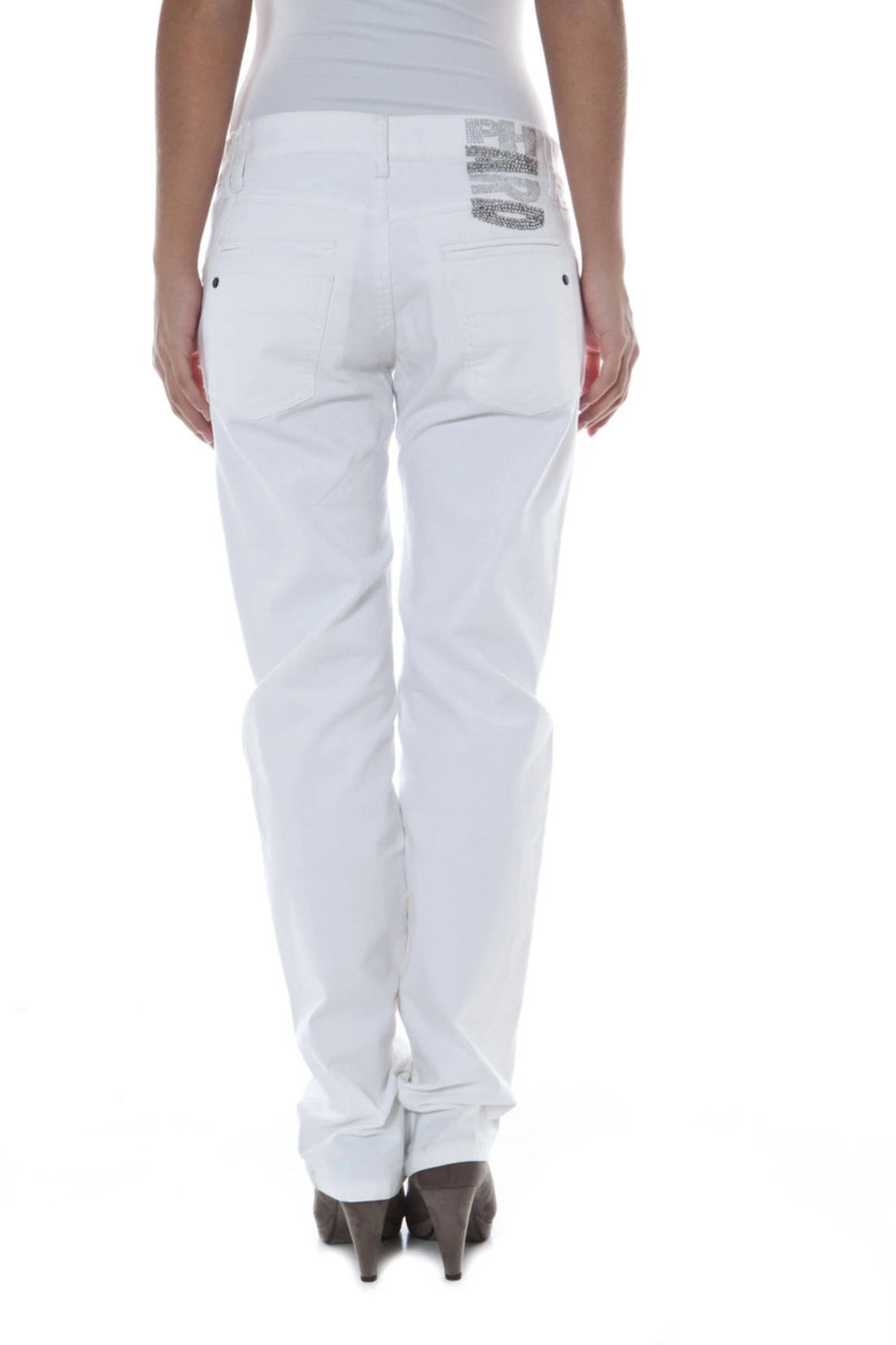 PHARD WHITE WOMEN&#39;S PANTS