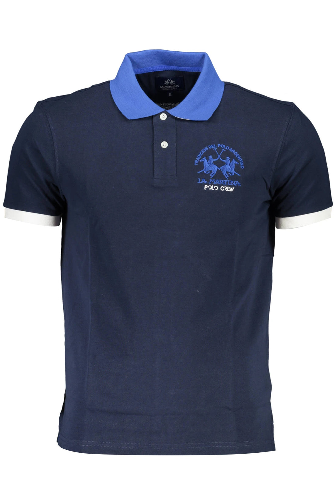 LA MARTINA MEN&#39;S SHORT SLEEVE POLO BLUE