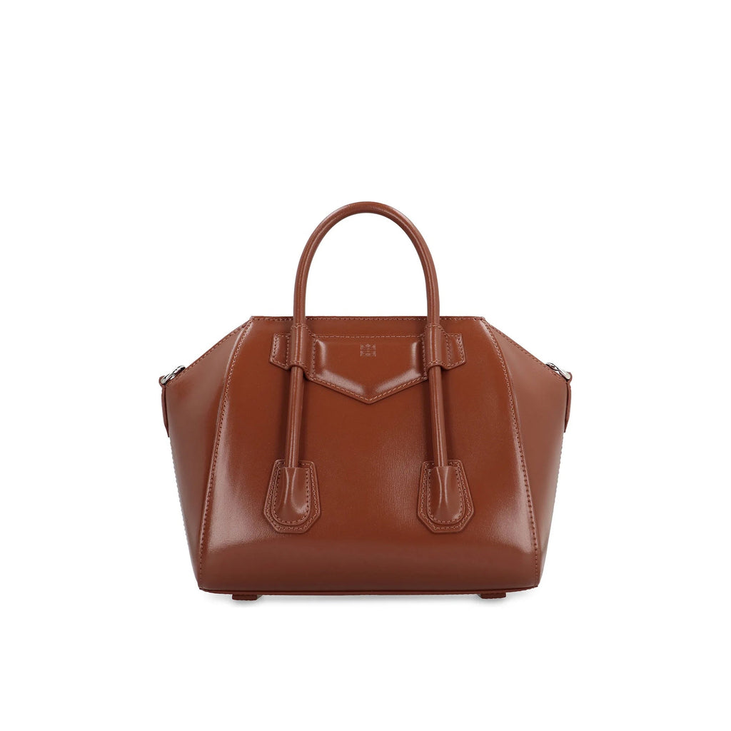 Givenchy Antigona Lock Mini Leather Handbag