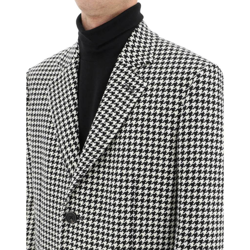 Alexander McQueen Pied-De-Poule Wool Coat – Siebentaschen