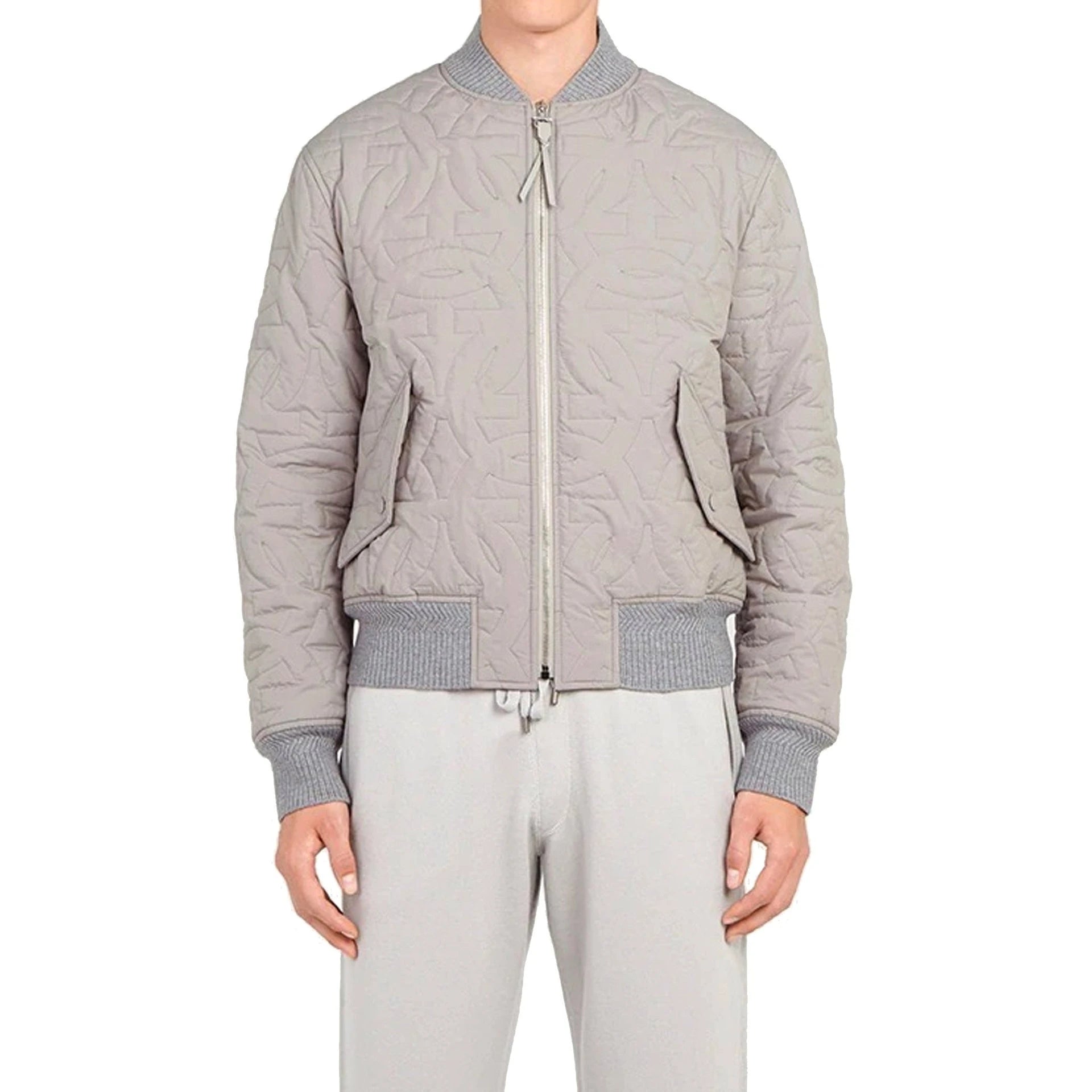 Salvatore Ferragamo Quilted Bomber Jacket