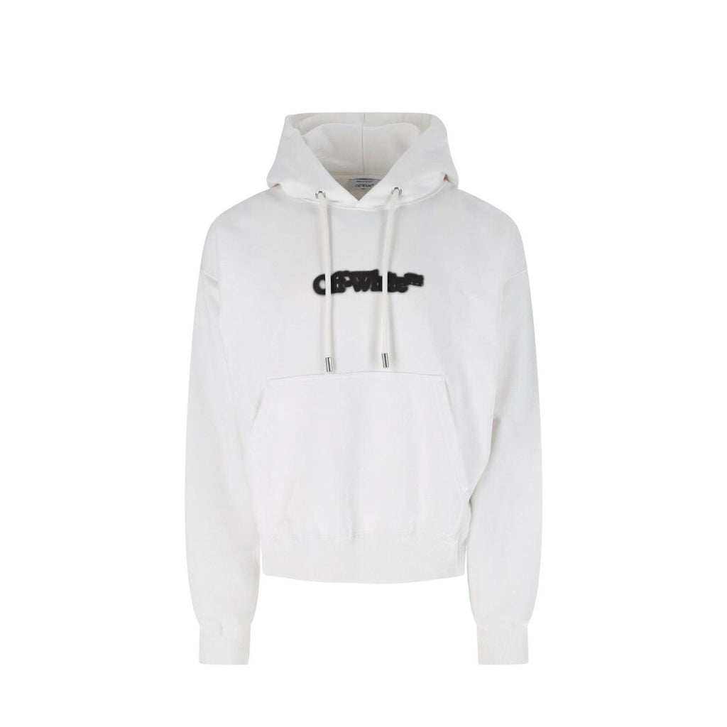 Off - White Hooded Sweatshirt - MEN CLOTHING - OFF - WHITE - Tluxy New