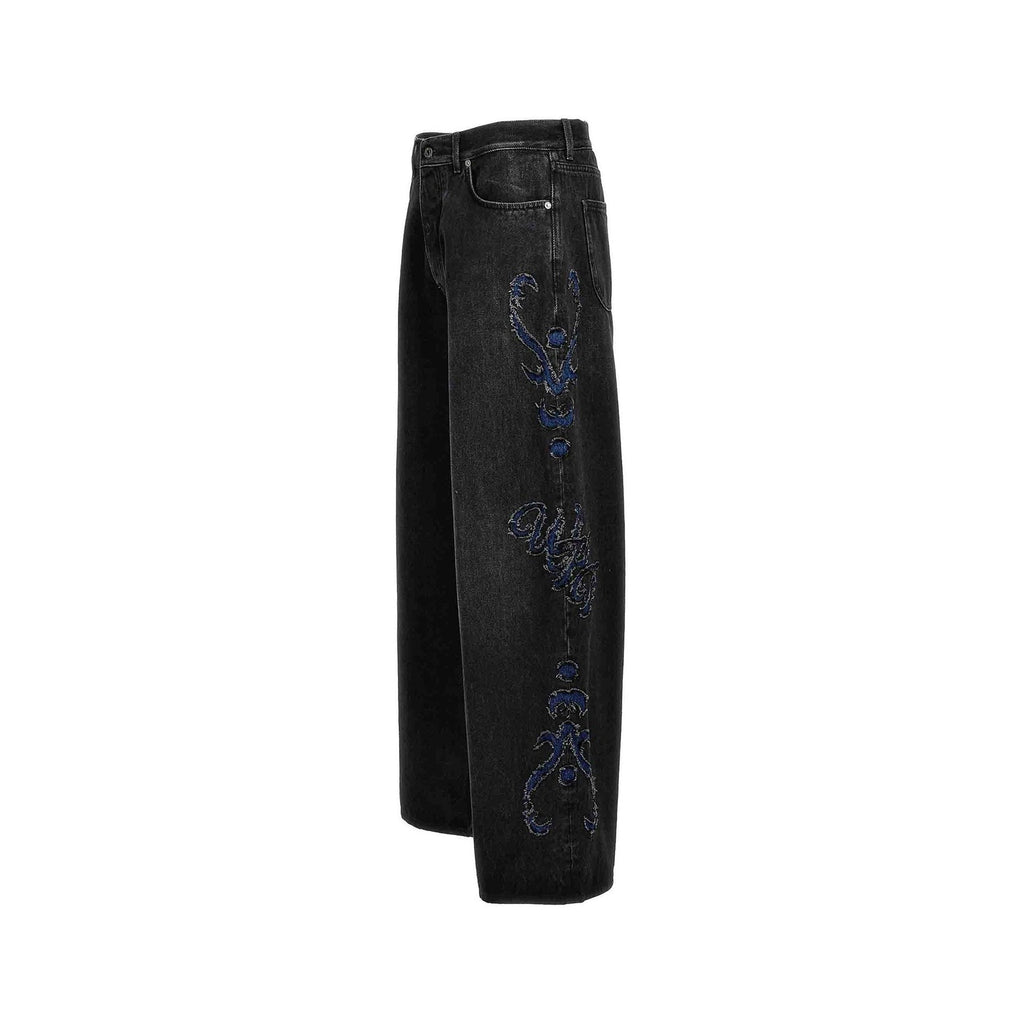 Off-White Denim Flared Jeans – Siebentaschen