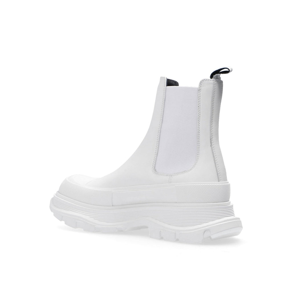 Alexander Mcqueen Leather Chunky Sole Sneakers