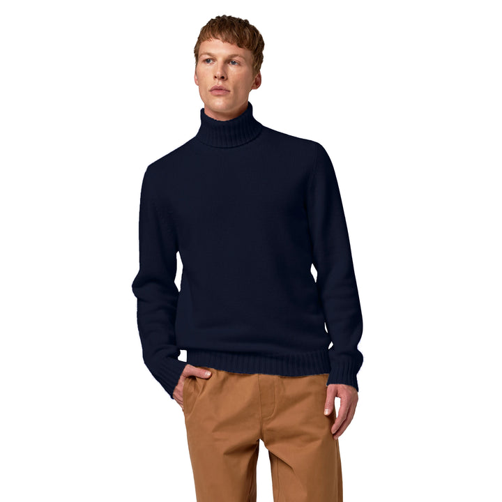 Alpha Studio Sweaters Blue Man