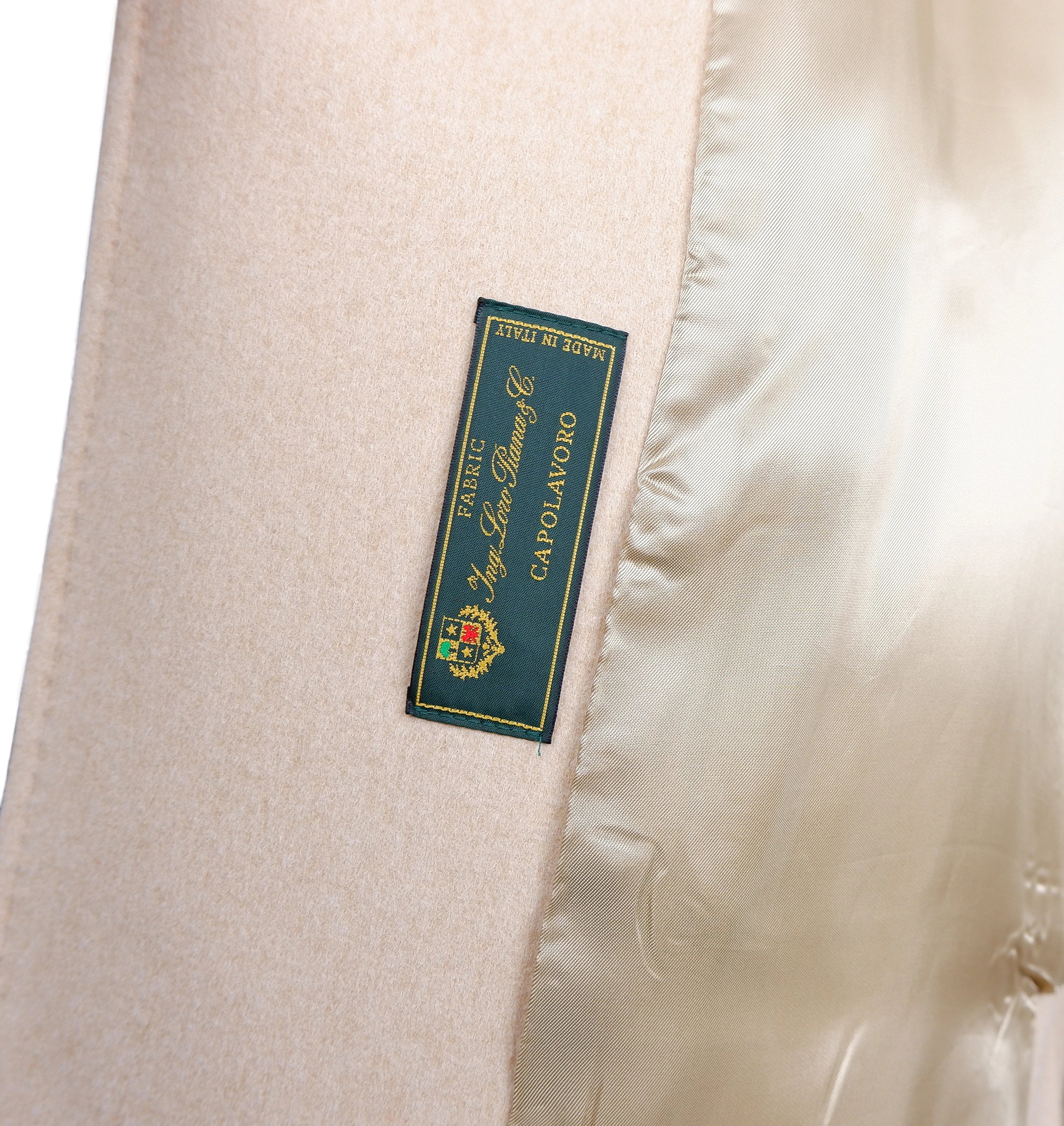 Loro Piana Fabric Coats Beige Woman