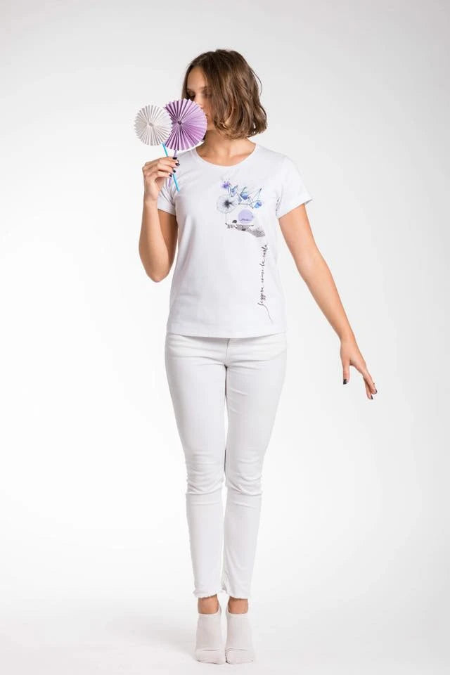 A.Tratti T-shirt & Top White Woman