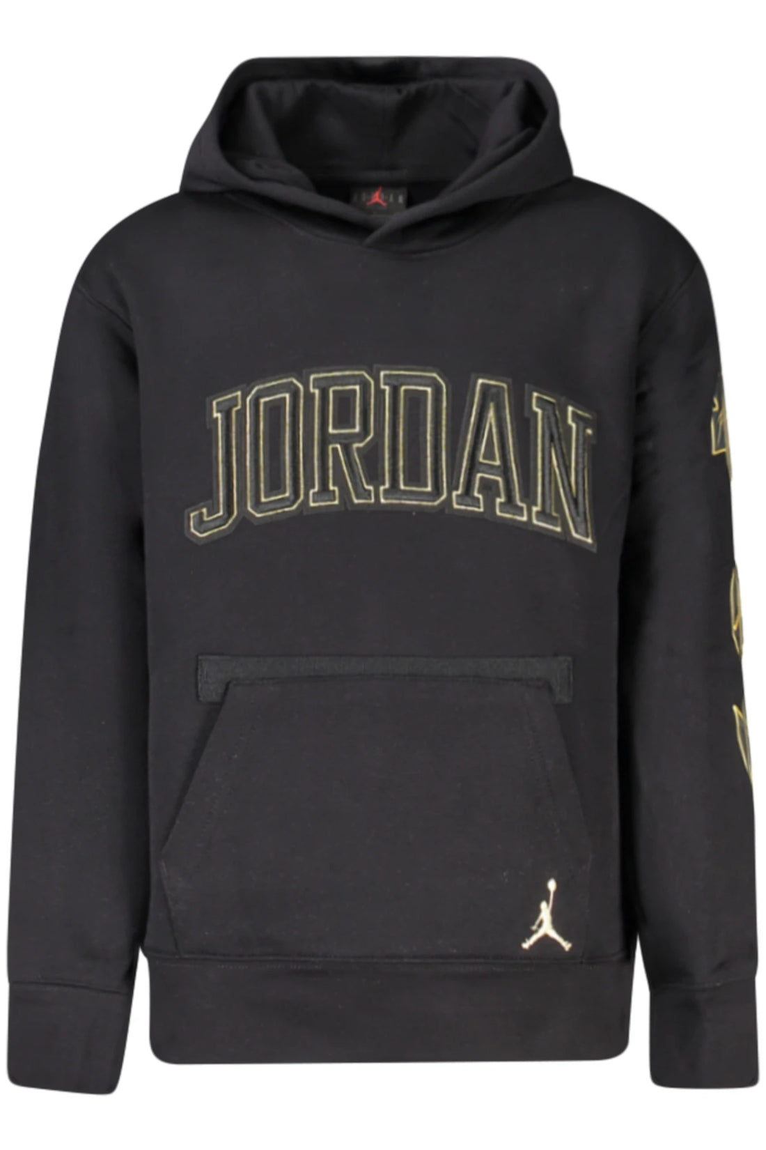 JORDAN MEN&#39;S BLACK ZIP-UP SWEATSHIRT