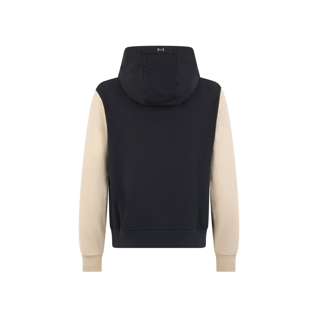 Herno Colour-Block Hooded Sweatshirt – Siebentaschen