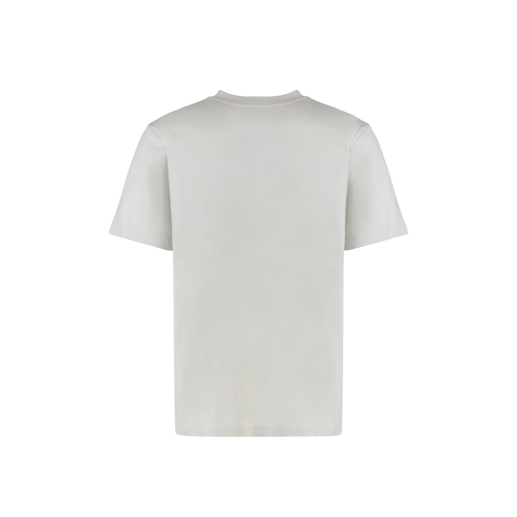 Off-White Cotton Crew-neck T-shirt