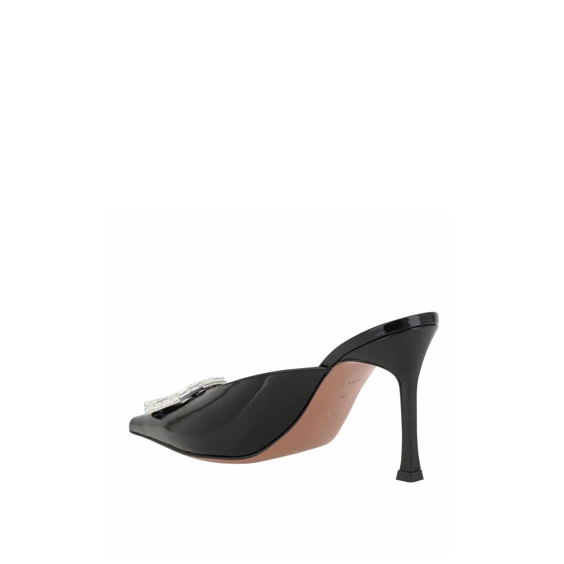 Amina Muaddi Camelia Patent 90 Mules - WOMEN SHOES - AMINA MUADDI - Tluxy New