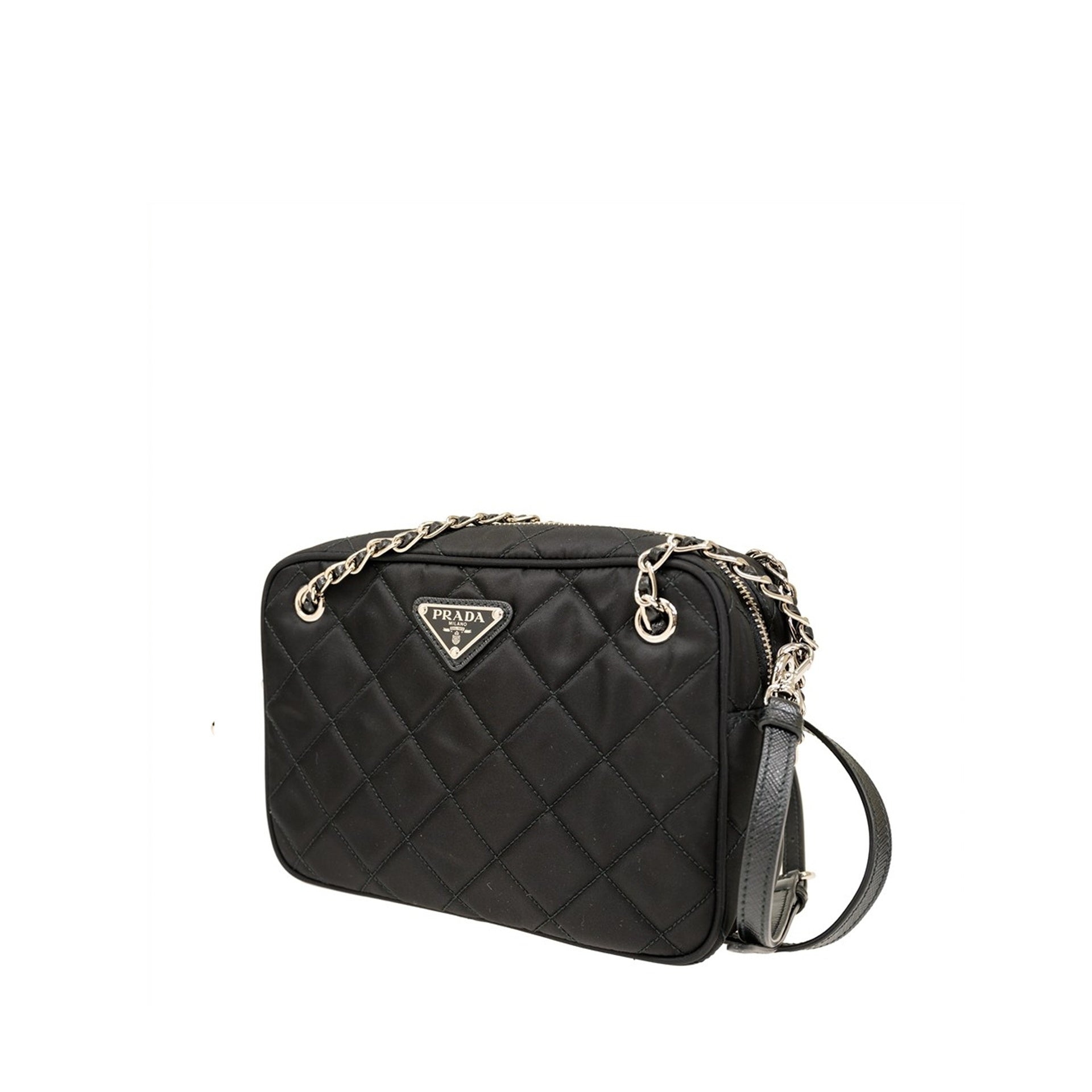 Prada Quilted Medium Crossbody Bag