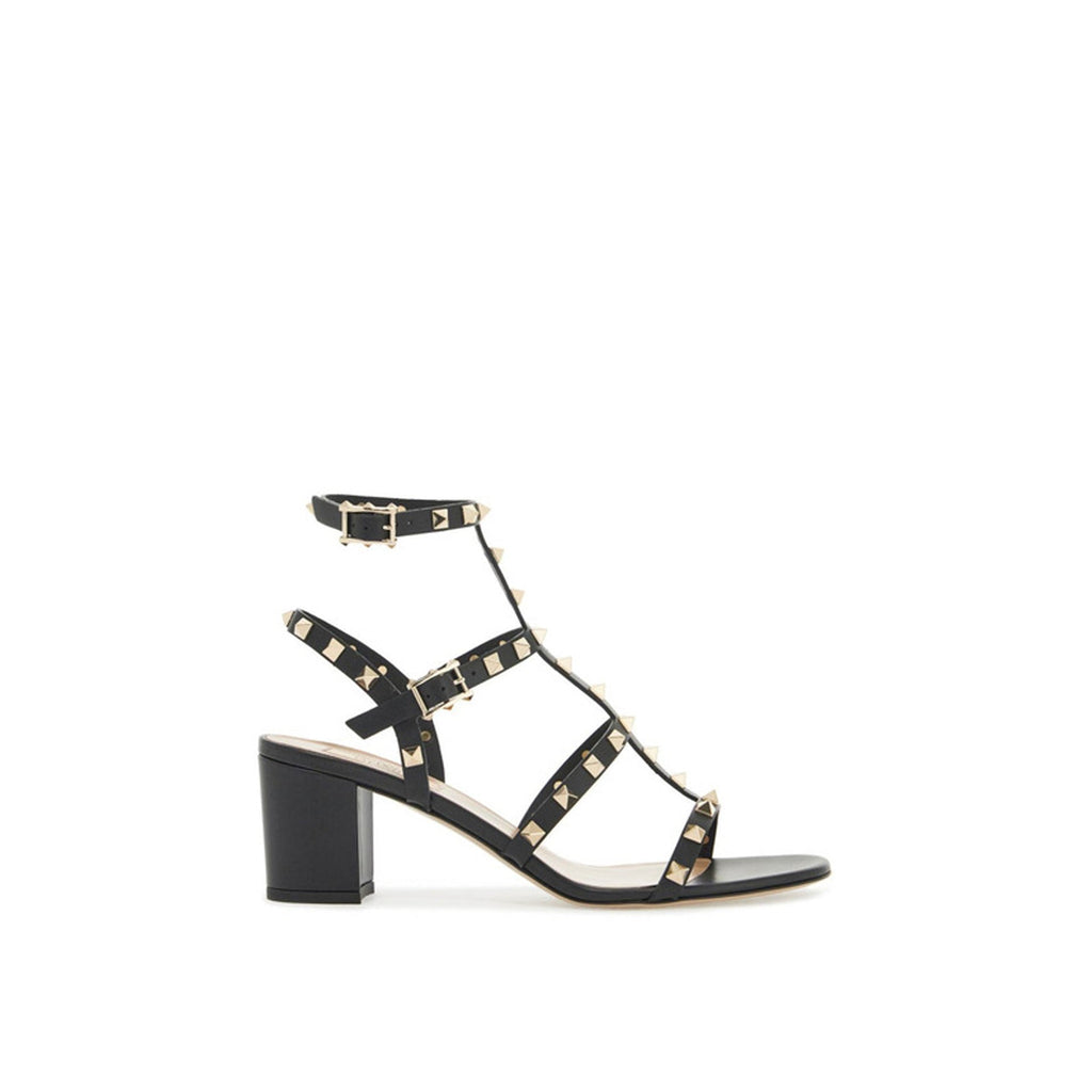 Valentino Garavani Rockstud 60 Leather Sandals - WOMEN SHOES - VALENTINO GARAVANI - Tluxy New
