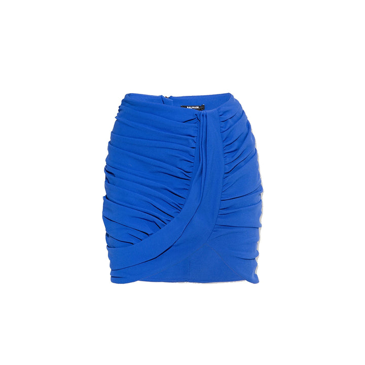 Mini Draped Skirt