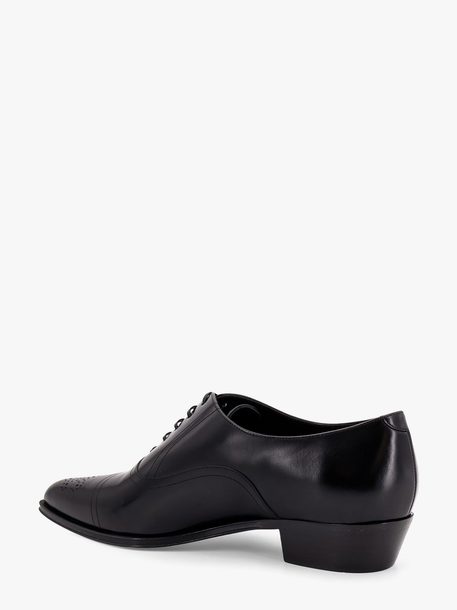 Celine Cadillac oxford leather lace-up shoe