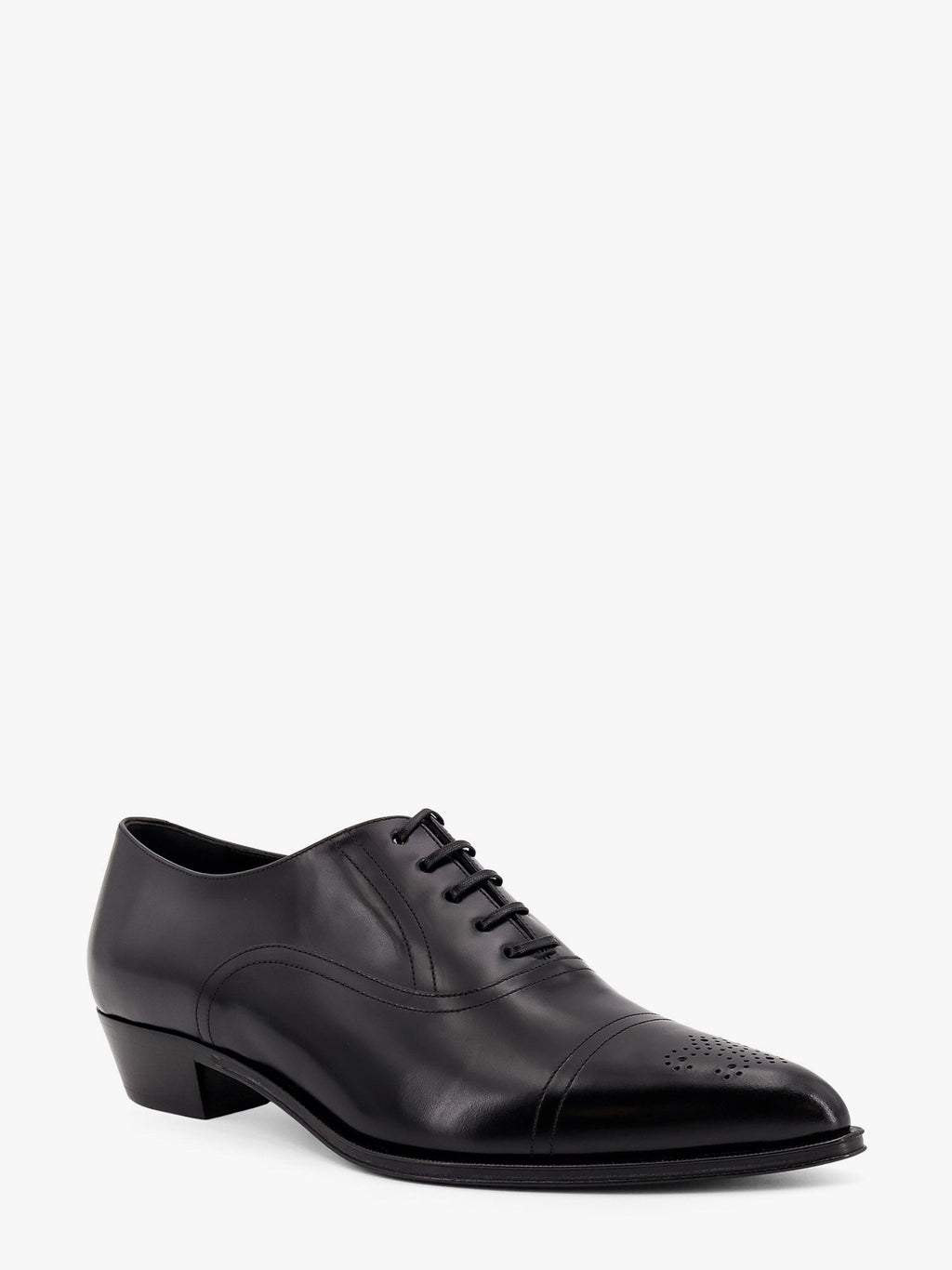 Celine Cadillac oxford leather lace-up shoe