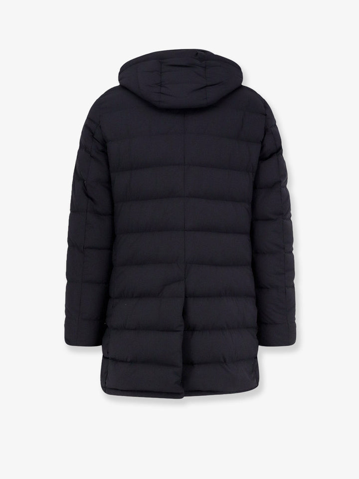 Moorer Calandri-KN down jacket with removable hood