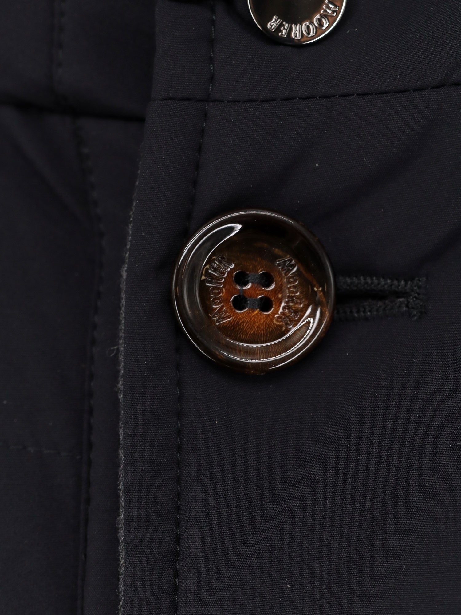 Moorer Calandri-KN down jacket with removable hood