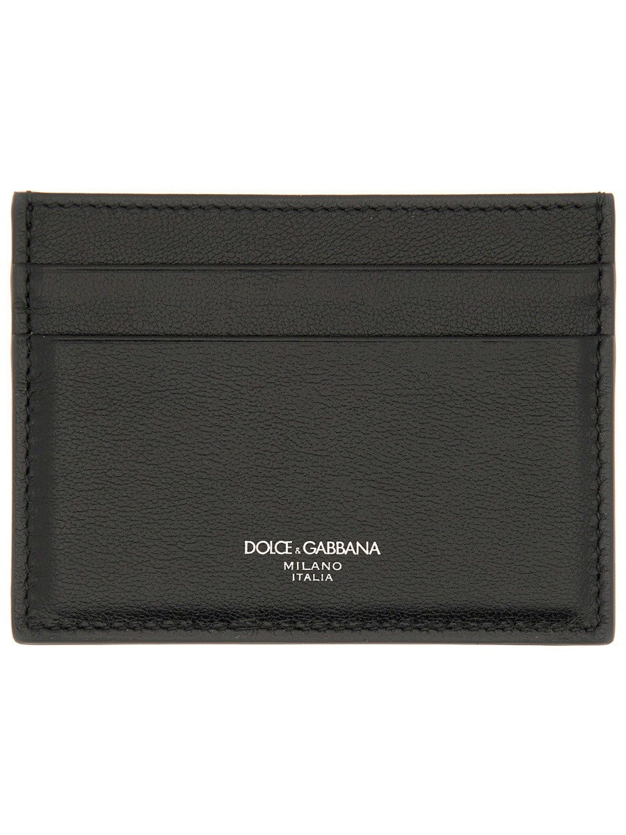 Dolce & Gabbana CALFSKIN LEATHER CARD HOLDER