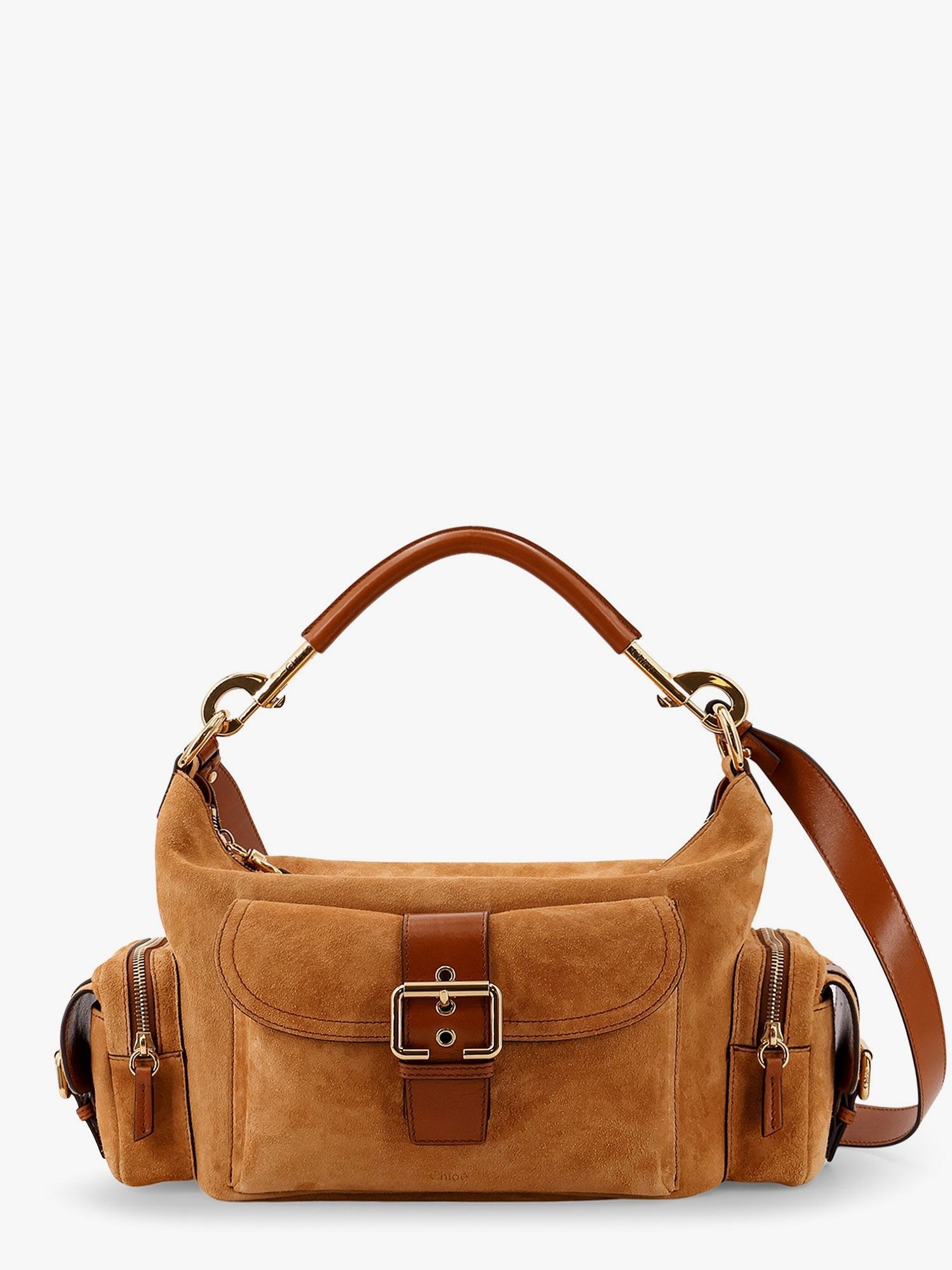 CHLOE' Camera bag suede shoulder bag