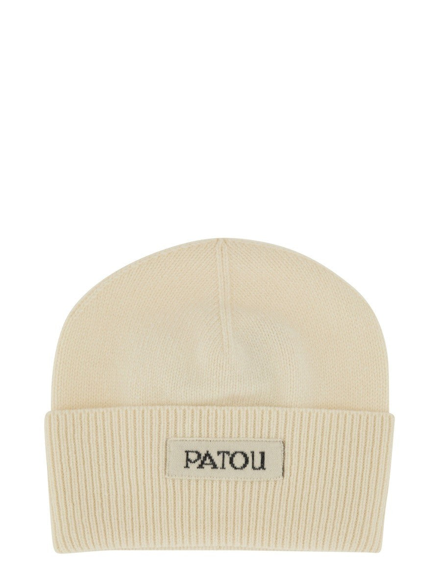 PATOU CAP WITH LABEL AND LOGO