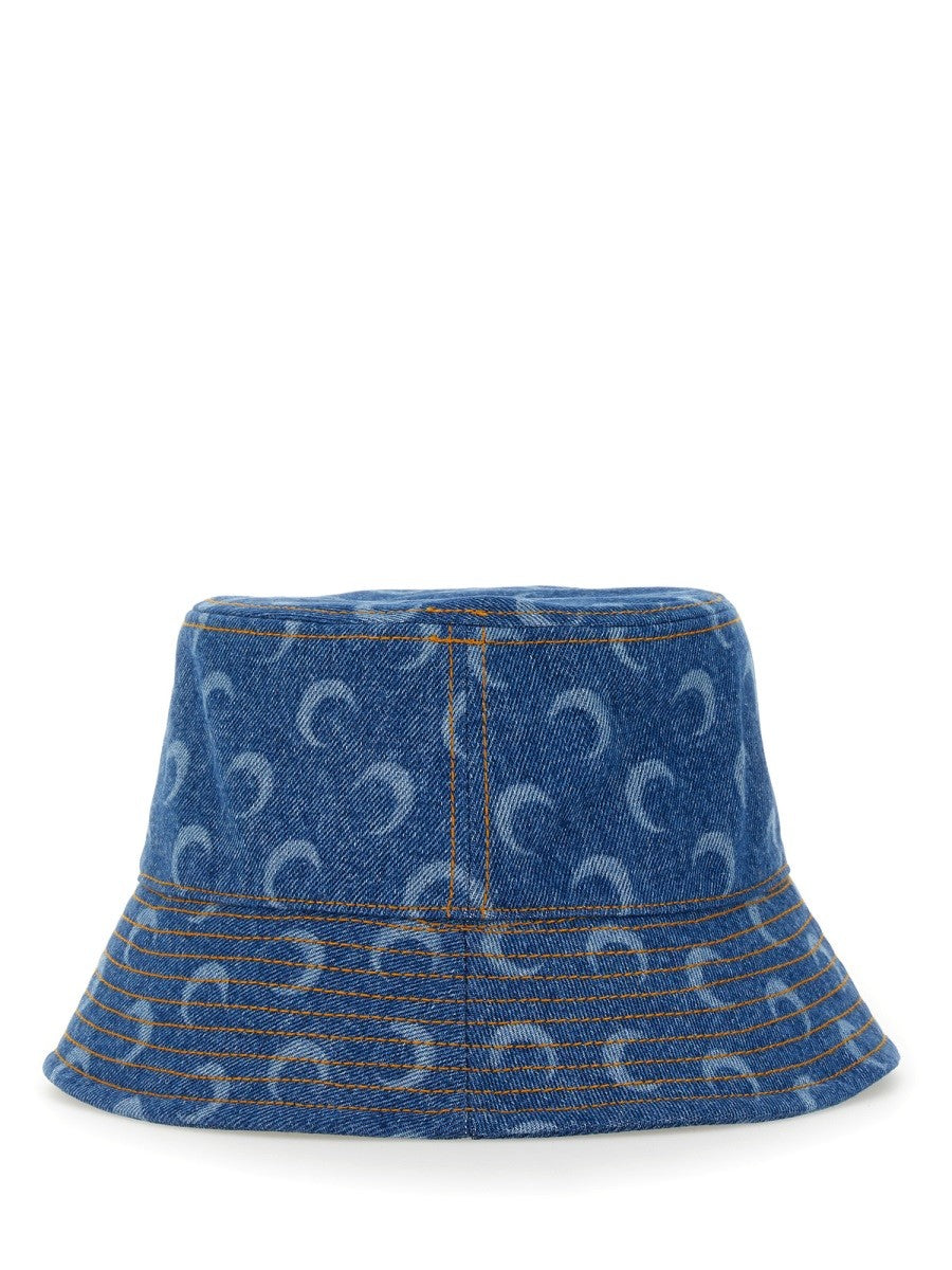 MARINE SERRE BUCKET HAT "MOON LASER"