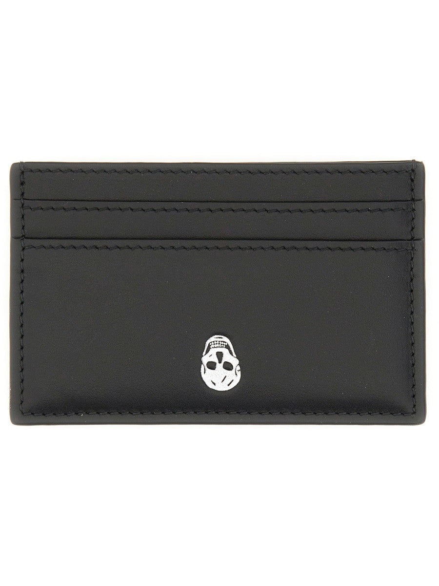 Alexander Mcqueen CARD HOLDER "SKULL"