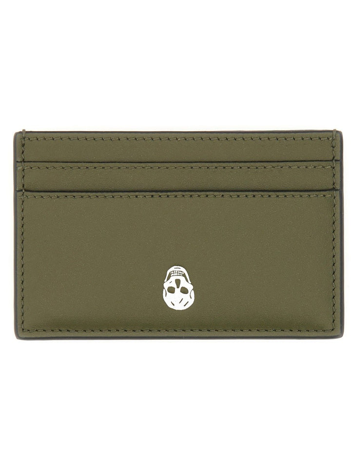Alexander Mcqueen CARD HOLDER "SKULL"