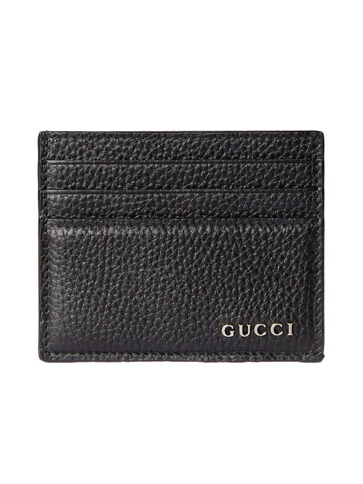 Gucci CARD HOLDER WITH LOGO