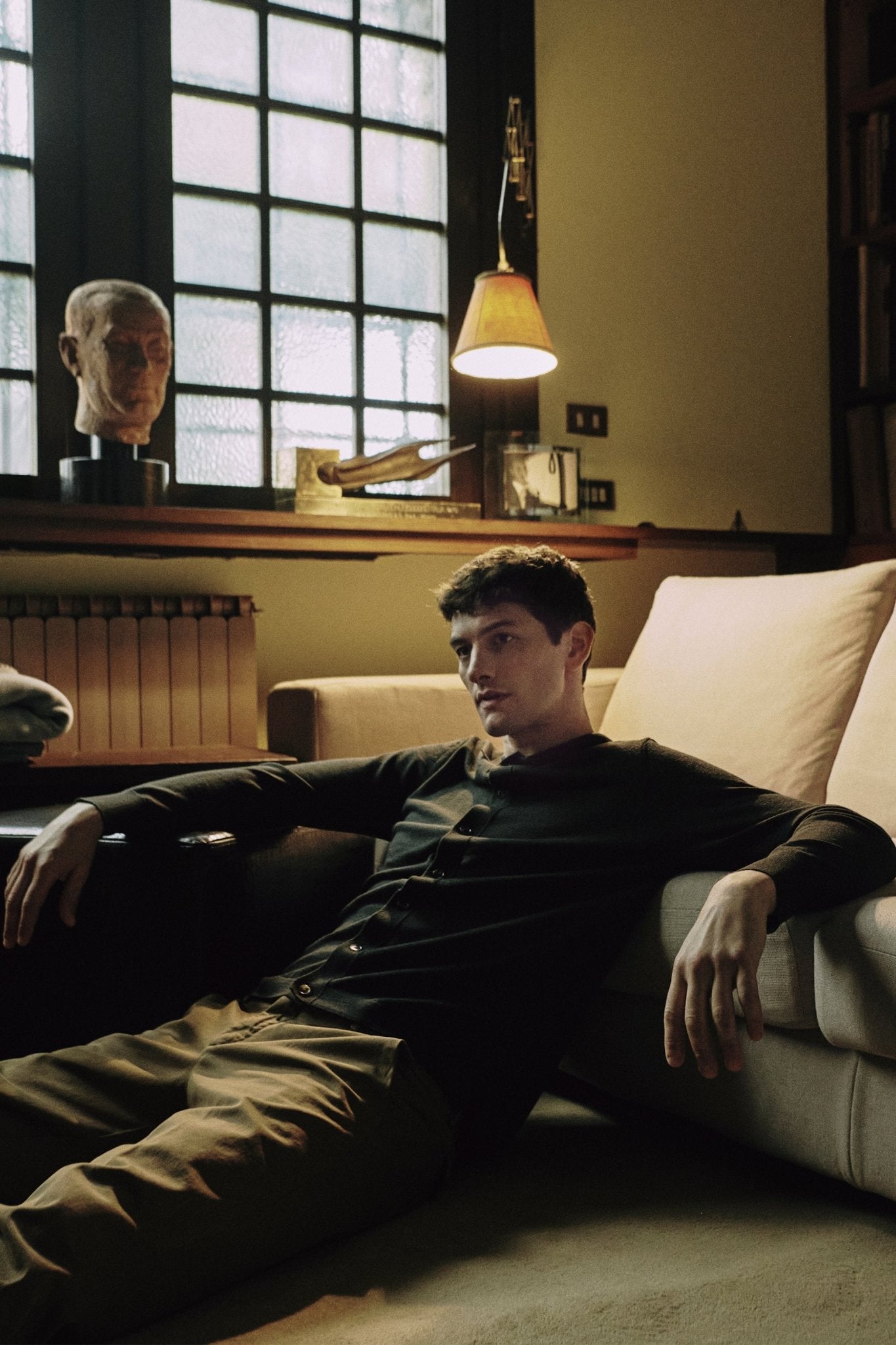 Cardigan Freeman In Lana Merino